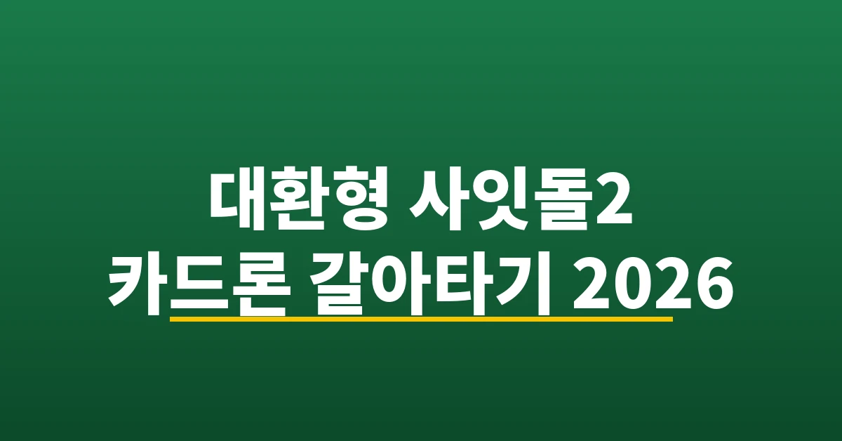 대환형 사잇돌2