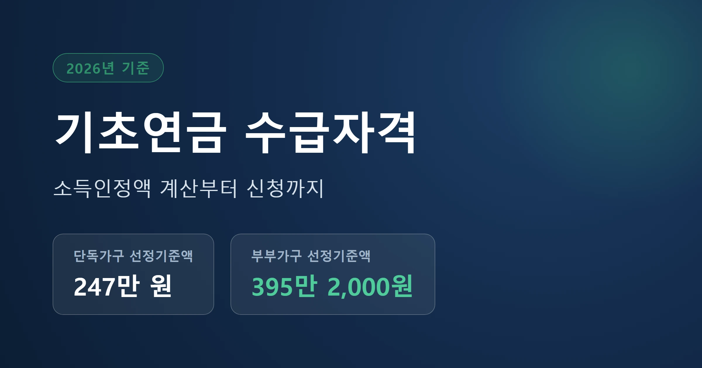 기초연금 대표이미지
